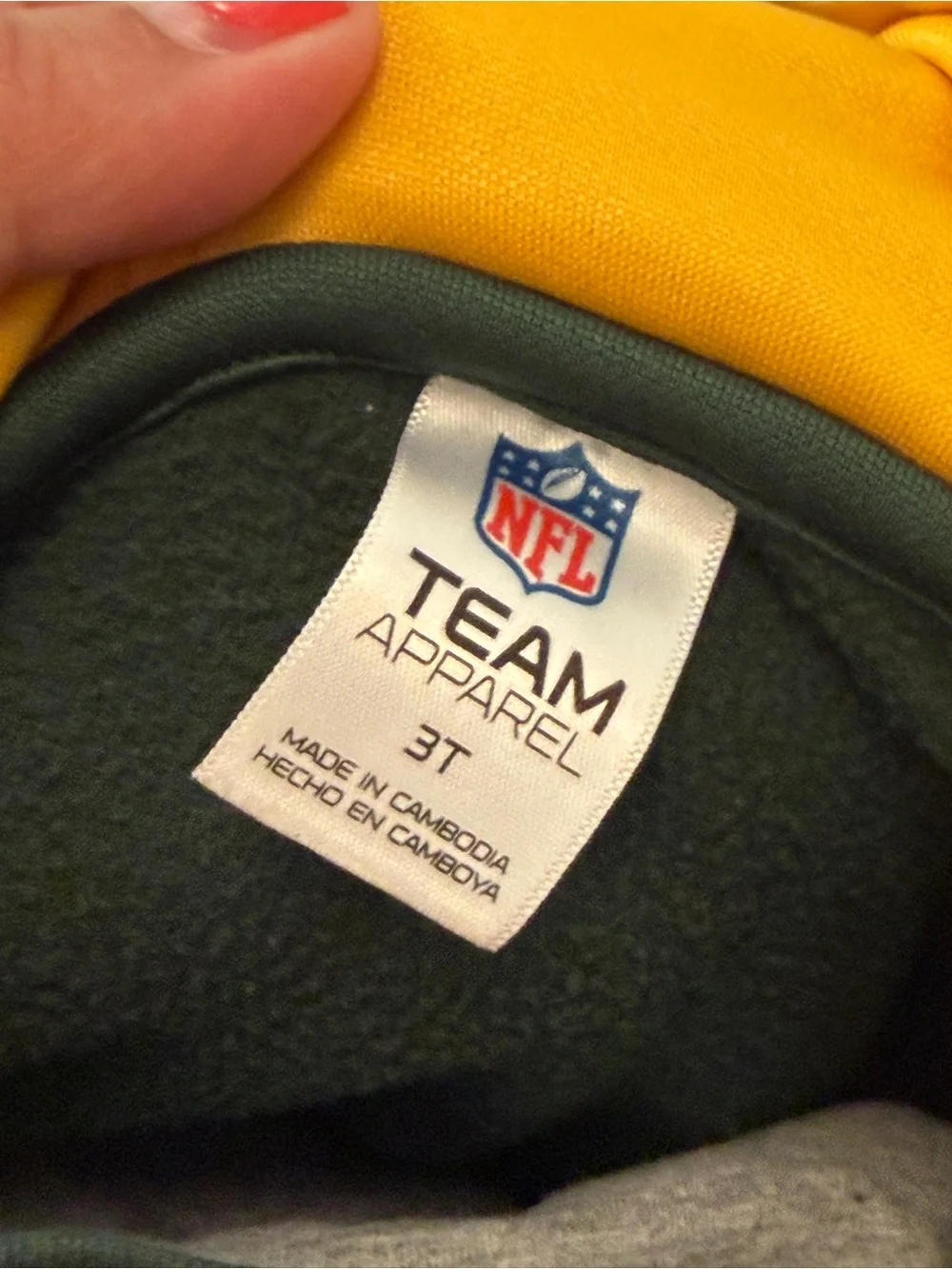 NFL Green Bay Packers Youth Full-Zip Hoodie & T-Shirt Set